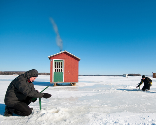 Photos de vacances en hiver