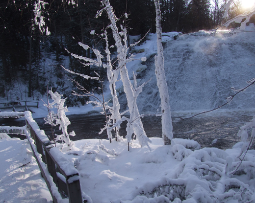 Photos de vacances en hiver