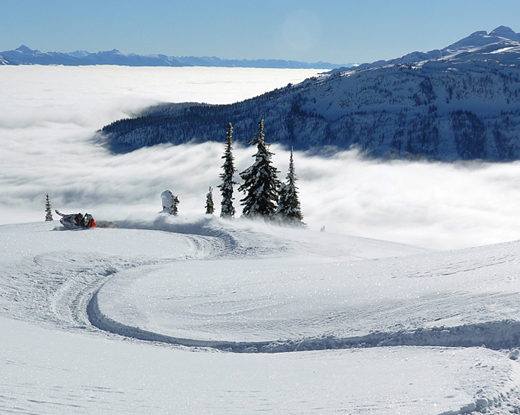 Photos de vacances en hiver