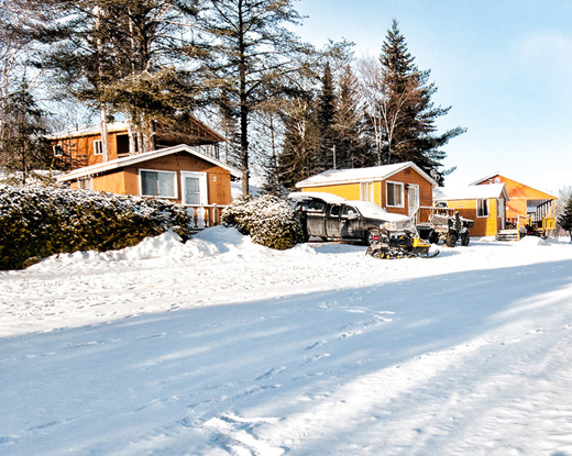 Photos de vacances en hiver